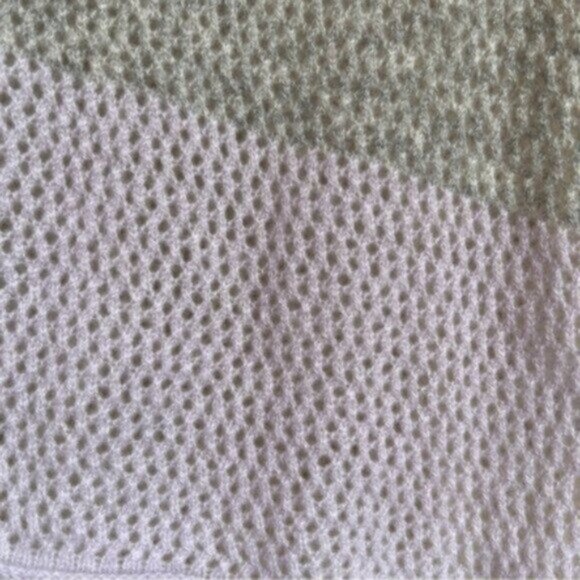 REPEAT Cashmere 100% Cashmere  crochet sweater XS - Picture 7 of 9